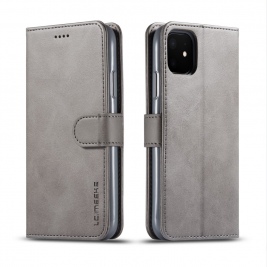 Θήκη iPhone 11 LC.IMEEKE Wallet leather stand Case-Grey
