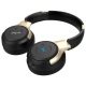 Headphones ZEALOT B26 Over-ear Wireless Bluetooth Headphone with Mic Support TF Card/Aux-in-Black/Gold
