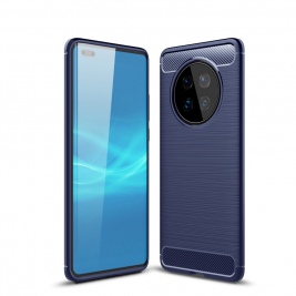 Θήκη Huawei Mate 40 Pro Carbon Brushed Case-blue