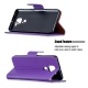 Θήκη Xiaomi Redmi Note 9 Litchi Skin Wallet case-purple