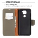 Θήκη Xiaomi Redmi Note 9 Litchi Skin Wallet case-grey