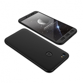 Θήκη Hybrid Full Body 360° Xiaomi Redmi Note 5A Prime - Black (13465) - OEM