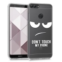 KW Θήκη Σιλικόνης Huawei P Smart 2018 - Don't Touch My Phone (44125.01)