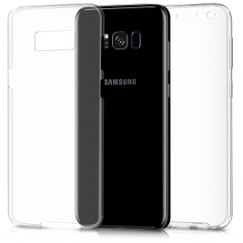 KW Διάφανη Θήκη Σιλικόνης Full Body για Samsung Galaxy J3 2017 - Transparent (41032.03)