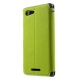 Θήκη Sony Xperia E3 ROAR Diary View Window Leather Folio Case Stand for Sony Xperia E3 - Green