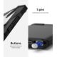 Ringke Fusion-X Θήκη Samsung Galaxy Note 10 - Black / Transparent (51542)
