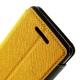 Θήκη Sony Xperia E3 Roar Diary View Window Leather Stand Case w/ Card Slot for Sony Xperia E3 - Yellow