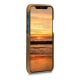 Kalibri Σκληρή Δερμάτινη Θήκη iPhone 11 Pro - Smooth Genuine Leather Hard Case - Light Brown (49736.24)