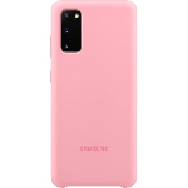 Official Samsung Θήκη Σιλικόνης Samsung Galaxy S20 - Pink (EF-PG980TPEGEU)