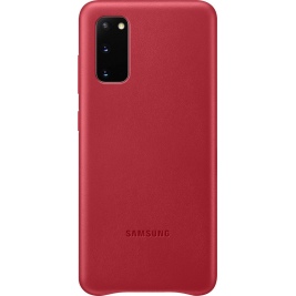 Official Samsung Δερμάτινη Θήκη Samsung Galaxy S20 - Red (EF-VG980LREGEU)