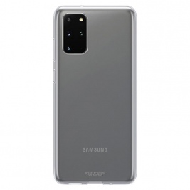 Official Samsung Θήκη Σιλικόνης Samsung Galaxy S20 Plus - Transparent (EF-QG985TTEGEU)