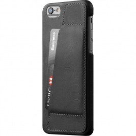 MUJJO Full Leather Wallet Case - Δερμάτινη Θήκη-Πορτοφόλι iPhone 6 Plus / 6S Plus - Black (MUJJO-SL-084-BK