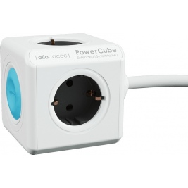 Allocacoc PowerCube Extended Smarthome - Πολύπριζο με 4 Υποδοχές και Σύνδεση με Smartphone - Grey