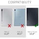 KW Θήκη 360° Samsung Galaxy Tab S7 Plus 12.4" T970 / T976 - Black (52925.01)