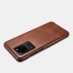 iCarer Vintage Series Curved Edge - Δερμάτινη Θήκη Samsung Galaxy S20 Ultra - Brown (RS992008-BN)