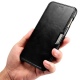 iCarer Vintage Series Side-Open Δερμάτινη Θήκη iPhone 7 Plus / 8 Plus - Black (RIP7002-BK)