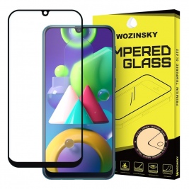 Wozinsky Tempered Glass - Fullface Αντιχαρακτικό Γυαλί Οθόνης Samsung Galaxy M21 - Black (71459)