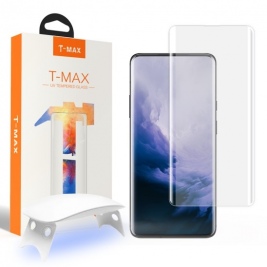 T-MAX Liquid Full Glue 3D Tempered Glass - Σύστημα Προστασίας Οθόνης OnePlus 7 Pro / 7T Pro (74381)