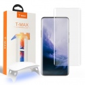 T-MAX Liquid Full Glue 3D Tempered Glass - Σύστημα Προστασίας Οθόνης OnePlus 7 Pro / 7T Pro (5206015052941)