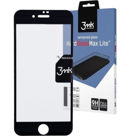 3MK Tempered HardGlass Max Lite - Fullface Αντιχαρακτικό Γυαλί Οθόνης Apple iPhone 8 Plus / 7 Plus - Bla