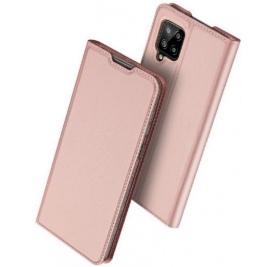 Duxducis SkinPro Θήκη Πορτοφόλι Samsung Galaxy A42 5G - Rose Gold (76879)