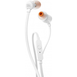 JBL T110 Handsfree Ακουστικά - White (JBLT110WHT)