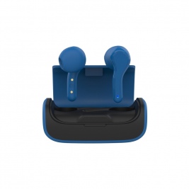 Bluetooth Earphones Stereo TWS model K28-blue