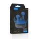 Bluetooth Earphones Stereo TWS model K28-blue