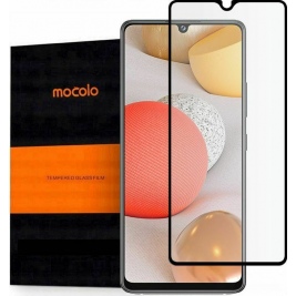 Mocolo TG+ Full Glue Tempered Glass - Fullface Αντιχαρακτικό Γυαλί Samsung Galaxy A42 5G - Black (SX5906)
