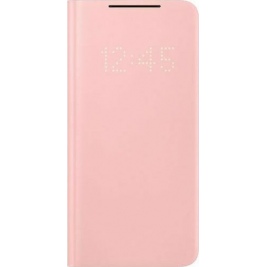 Official Samsung LED View Cover Θήκη Samsung Galaxy S21 Plus 5G - Pink (EF-NG996PPEGEE)
