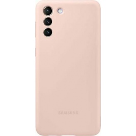 Official Samsung Silicone Cover Θήκη Σιλικόνης Samung Galaxy S21 Plus 5G - Pink (EF-PG996TPEGWW)