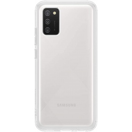 Samsung Official Διάφανη Θήκη Σιλικόνης Soft Clear Cover Samsung Galaxy A02s - Transparent (EF-QA026TTEGEU)