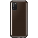 Samsung Official Θήκη Σιλικόνης Soft Clear Cover Samsung Galaxy A02s - Black (EF-QA026TBEGEU)