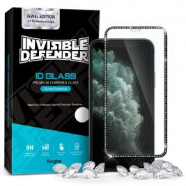 Ringke Invisible Defender ID Tempered Glass Jewel Edition - Premium Full Cover Αντιχαρακτικό Γυαλί Οθόνη