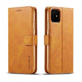 Θήκη iPhone 11 LC.IMEEKE Wallet leather stand Case-Brown