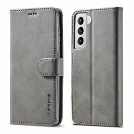 Θήκη Samsung Galaxy S21 5G LC.IMEEKE Wallet Leather Stand-grey
