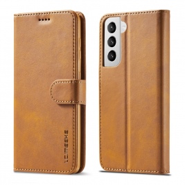 Θήκη Samsung Galaxy S21 5G LC.IMEEKE Wallet Leather Stand-brown