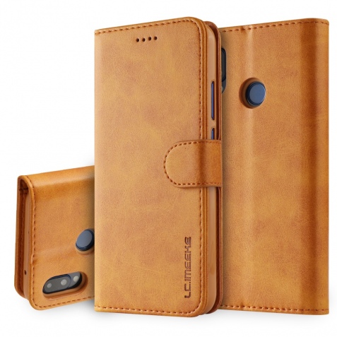 Θήκη Huawei P20 Lite LC.IMEEKE Wallet Leather Stand-brown