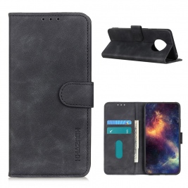 Θήκη Xiaomi Redmi Note 9T 5G KHAZNEH Vintage Style Leather Wallet-black