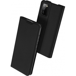 Duxducis SkinPro Θήκη Πορτοφόλι Samsung Galaxy A02s - Black (6934913053560)