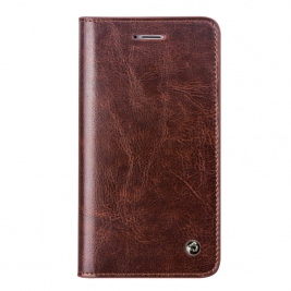 Θήκη δέρμα iPhone 6 4.7genuine Leather QIALINO Classic Leather Wallet Case for iPhone 6 4.7-Brown
