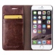 Θήκη δέρμα iPhone 6/6S 4.7genuine Leather QIALINO Classic Leather Wallet Case for iPhone 6/6S 4.7-Brown