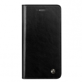 Θήκη δέρμα iPhone 6/6S 4.7 genuine Leather QIALINO Classic Leather Wallet Case-Black