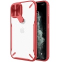 Nillkin Cyclops Case - Σκληρή Θήκη με Κάλυμμα για την Κάμερα & Kickstand - Apple iPhone 12 / 12 Pro - Red (6902048206700)