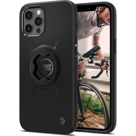 Spigen Gearlock Bike Mount Case GCF131 - Θήκη Apple iPhone 12 Pro Max - Συμβατή με Βάσεις Bike Mount - Black 
