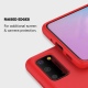 Crong Color Θήκη Premium Σιλικόνης Samsung Galaxy S20 - Red (CRG-COLR-SGS20-RED)