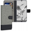 KWmobile Θήκη Πορτοφόλι Samsung Galaxy A42 5G - Grey / Black (54459.22)