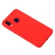 Crong Color Θήκη Premium Σιλικόνης Samsung Galaxy A40 - Red (CRG-COLR-SGA40-RED)