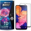 Crong 7D Nano Flexible Glass - Fullface Αντιχαρακτικό Υβριδικό Γυαλί Οθόνης Samsung Galaxy A10 - Black - 0.3mm (CRG-7DNANO-SGA10)