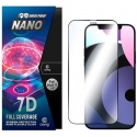 Crong 7D Nano Flexible Glass - Fullface Αντιχαρακτικό Υβριδικό Γυαλί Οθόνης Apple iPhone 12 mini - Black - 0.3mm (CRG-7DNANO-IP54)